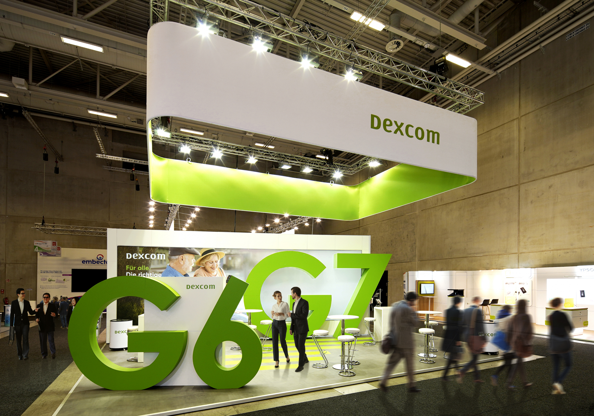 Messestand dexcom
