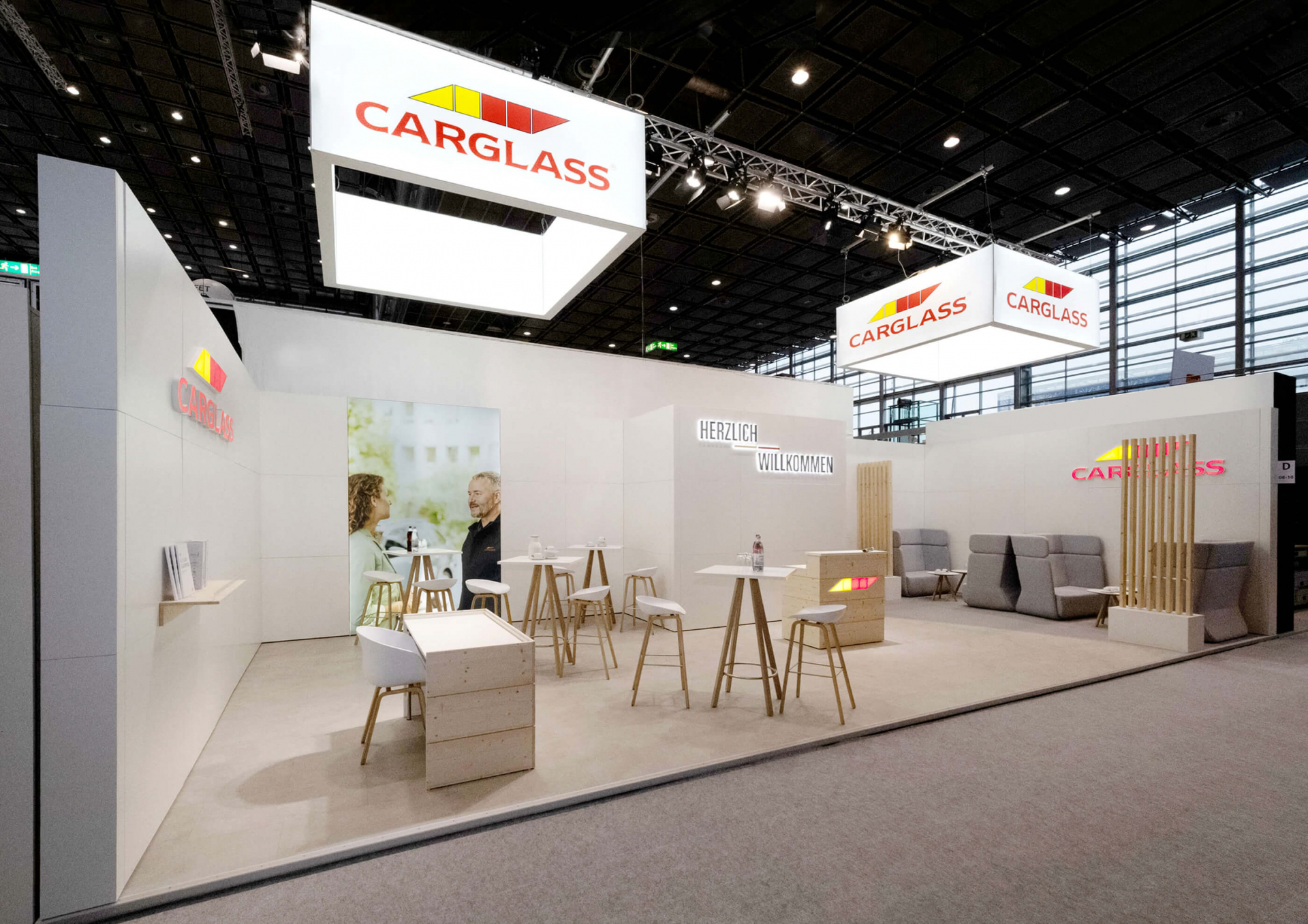 Messestände mieten Messebau CARGLASS